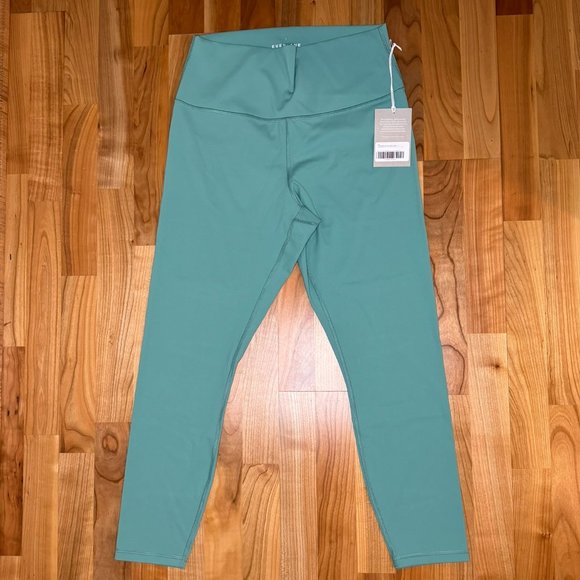 NWT Everlane Performance 24/7 Leggings in Dark Mint Size Large - Picture 6 of 8